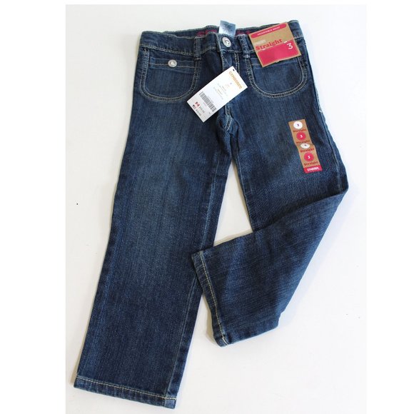 Gymboree Girl Denim Blue Jeans Size 3 3T - Picture 1 of 4